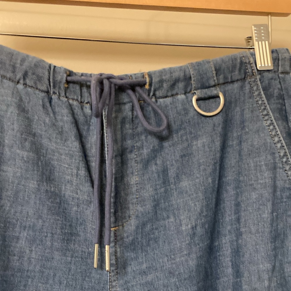 Level 99 blue lightweight cargo pants, size XS - Picture 2 of 8